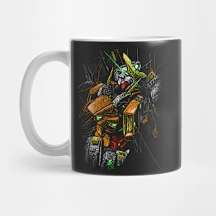 Gundam Kyrios scribble Mug